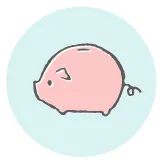 貯金箱のイラスト