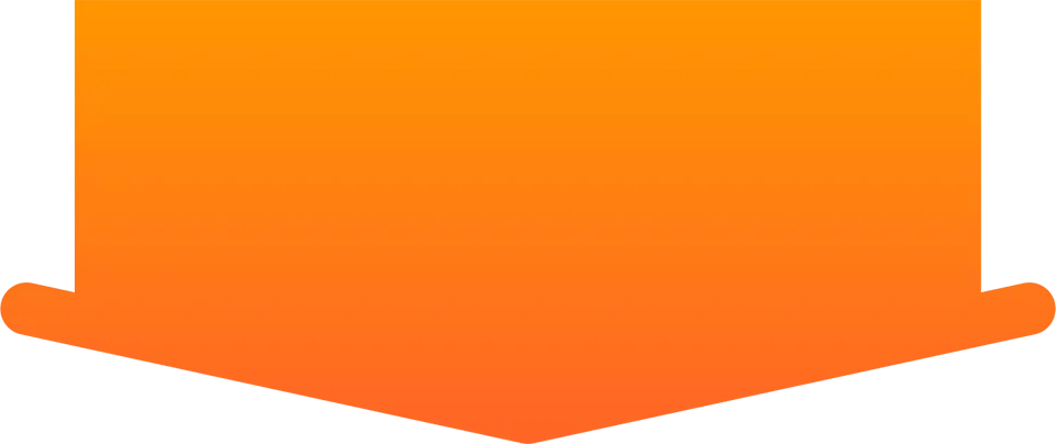 オレンジの矢印
