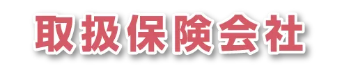 取扱保険会社